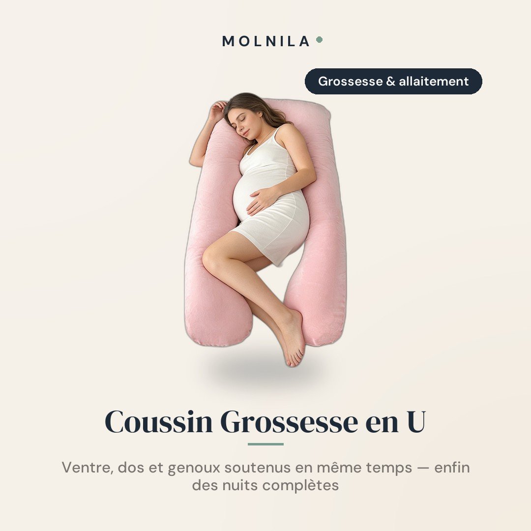 Coussin de Grossesse & Allaitement en U